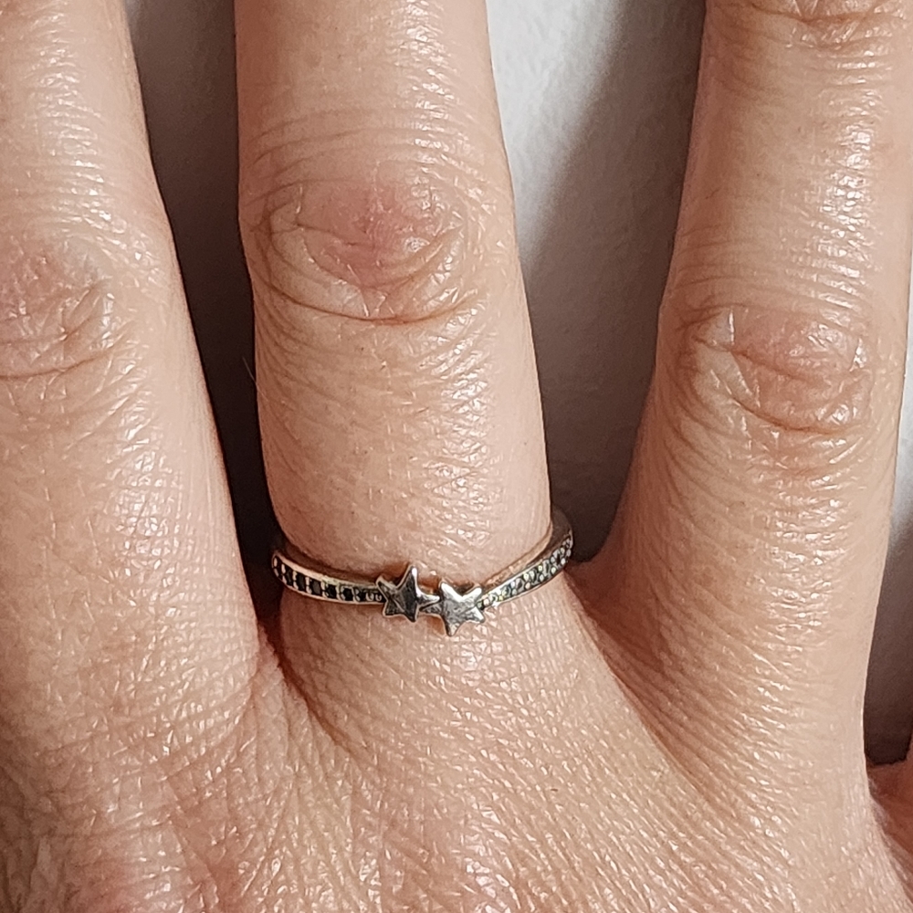 Pandora Shooting Stars Sparkling Ring